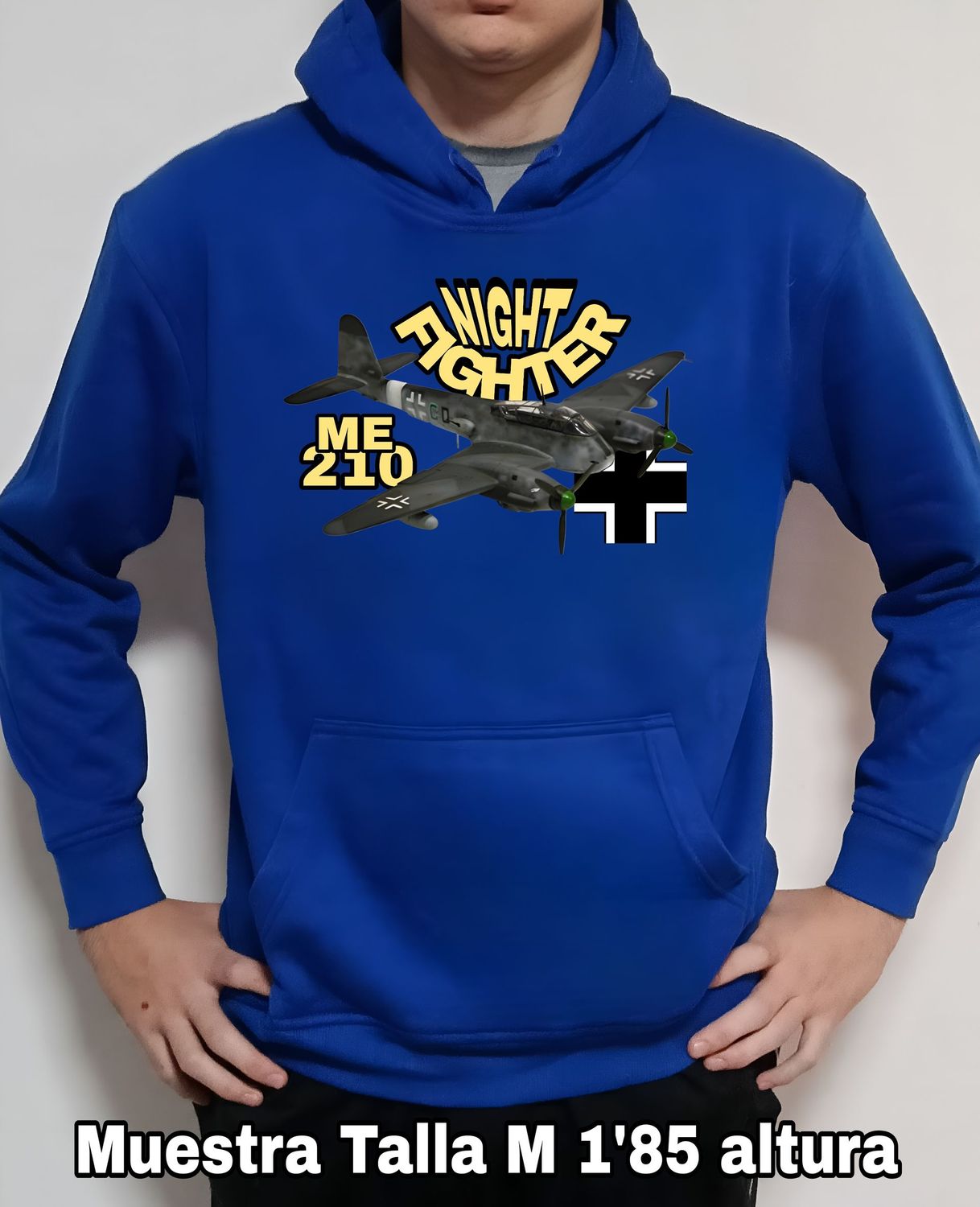 Sudadera capucha Messerschmitt ME-210 Night Fighter nº 2