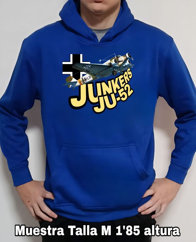Sudadera capucha Junkers JU-52 nº 2