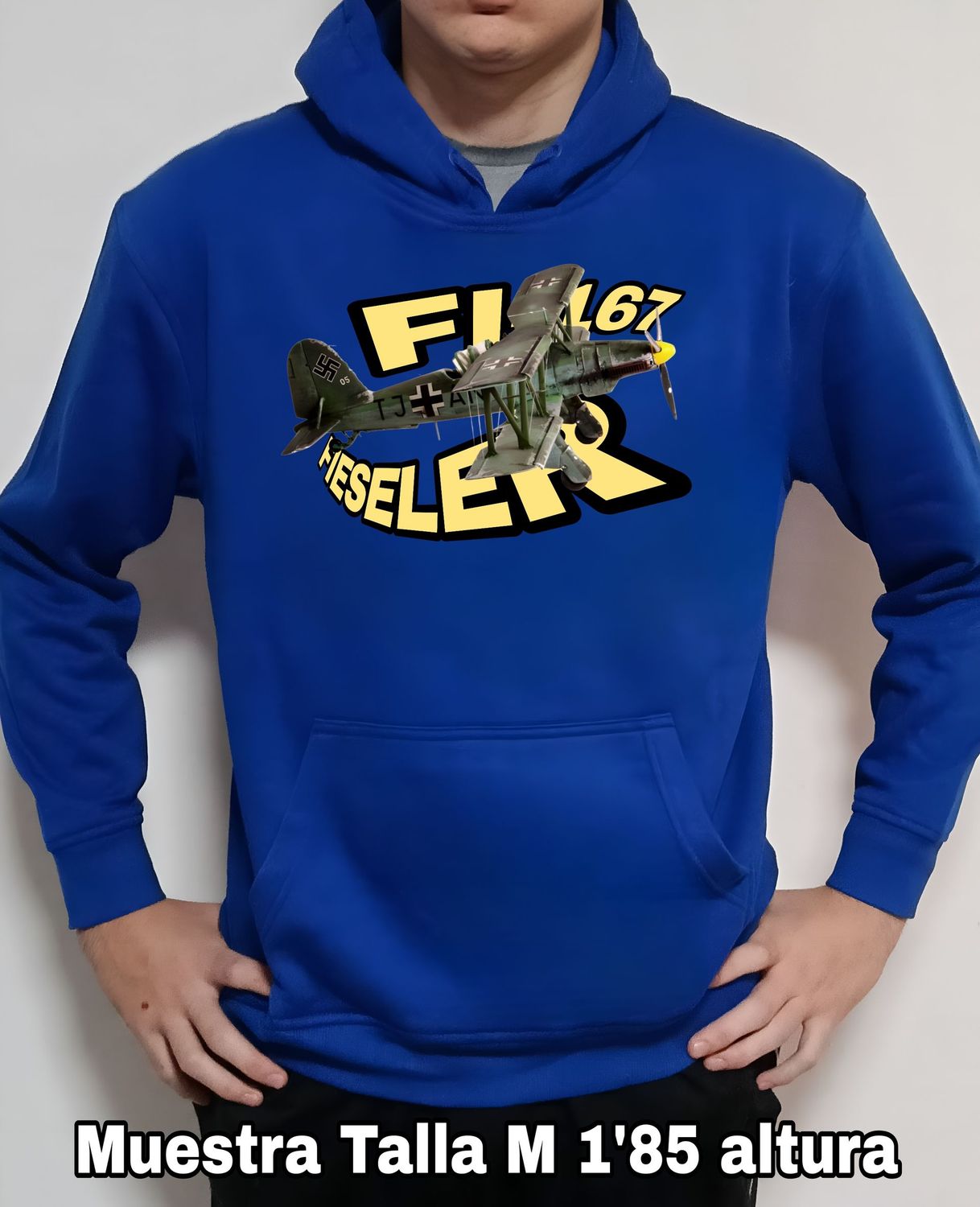 Sudadera capucha Fieseler FI-167 nº 2