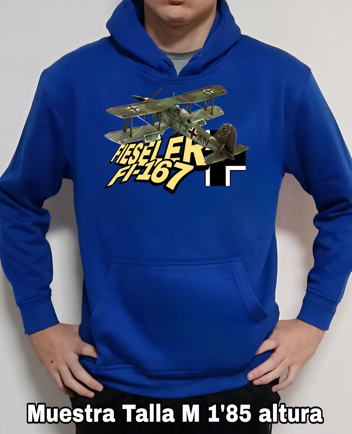 Sudadera capucha Fieseler FI-167 nº 4