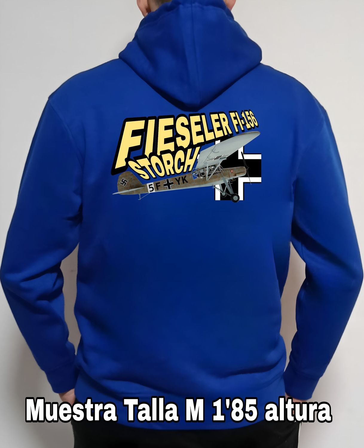 Sudadera capucha Fieseler FI-156 Storch nº 1
