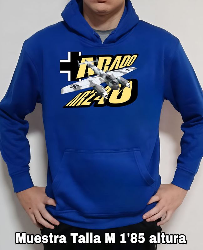 Sudadera capucha Arado AR-240 nº 4 Sudadera capucha Arado AR-240 nº 4
