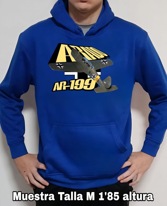Sudadera capucha Arado AR-199 nº 1 Sudadera capucha Arado AR-199 nº 1