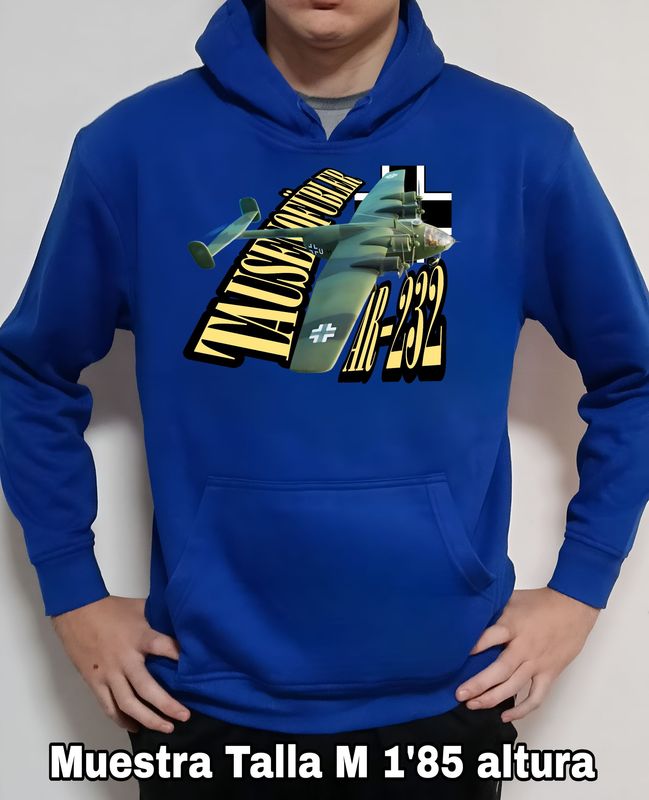 Sudadera capucha Arado AR-232 nº 1 Sudadera capucha Arado AR-232 nº 1