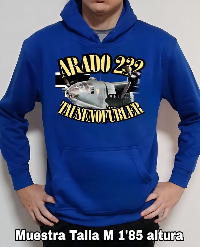 Sudadera capucha Arado AR-232 nº 4 Sudadera capucha Arado AR-232 nº 4