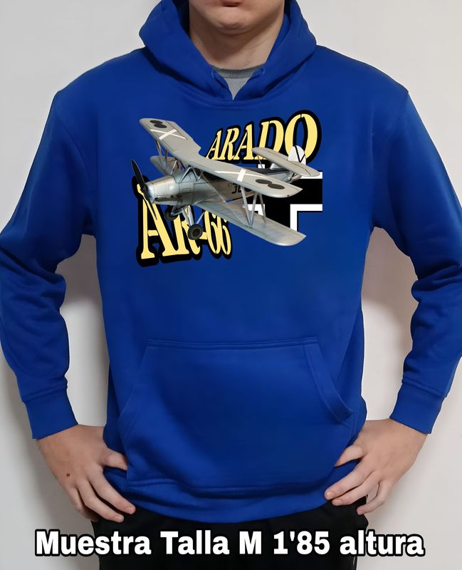 Sudadera capucha Arado AR-66 nº 1 Sudadera capucha Arado AR-66 nº 1