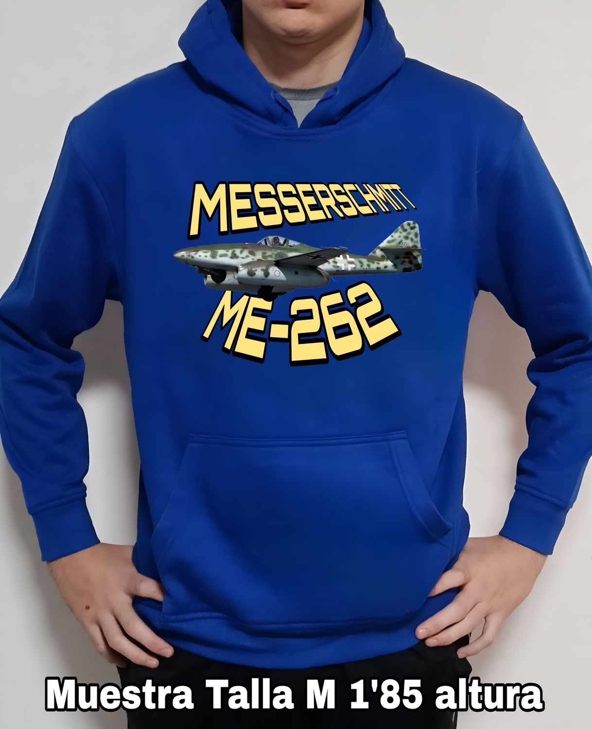 Sudadera capucha Messerschmitt Me-262 nº 2