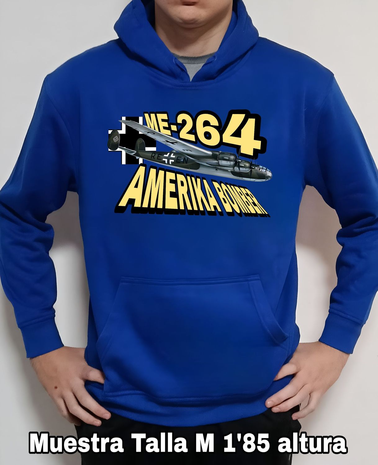 Sudadera capucha Messerschmitt ME-264 Amerika Bomber nº 3
