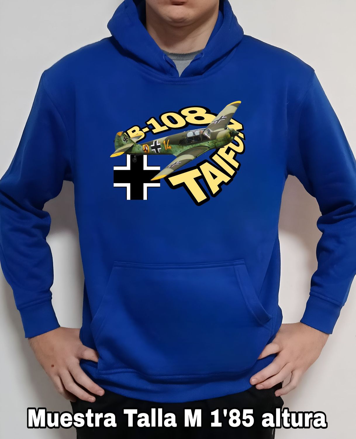 Sudadera capucha Messerschmitt BF-108 Taifun nº 1