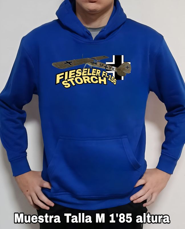 Sudadera capucha Fieseler FI-156 Storch nº 3