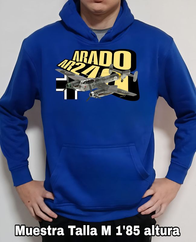 Sudadera capucha Arado AR-240 nº 1 Sudadera capucha Arado AR-240 nº 1