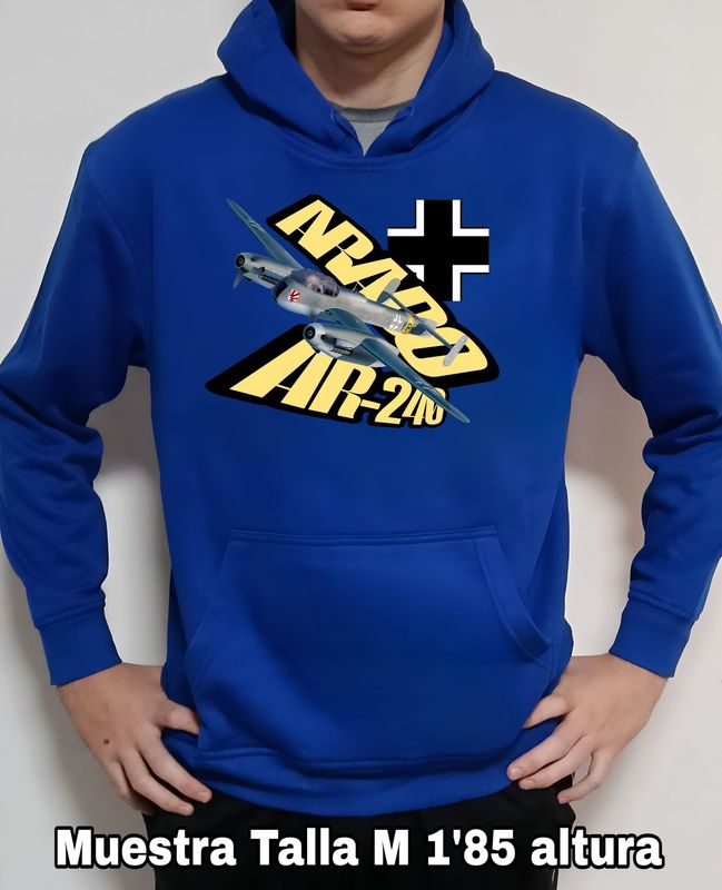 Sudadera capucha Arado AR-240 nº 2 Sudadera capucha Arado AR-240 nº 2