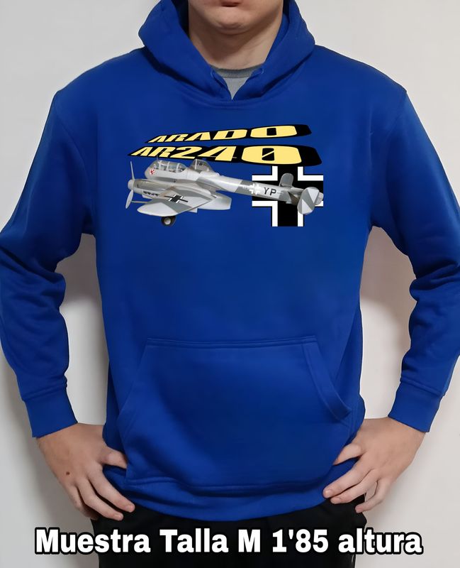 Sudadera capucha Arado AR-240 nº 3 Sudadera capucha Arado AR-240 nº 3
