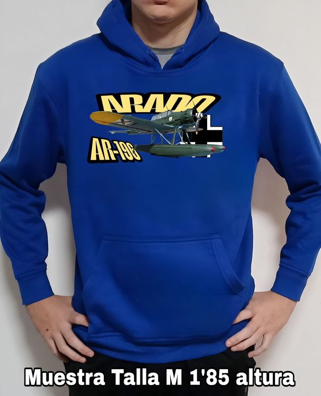 Sudadera capucha Arado AR-196 nº 4 Sudadera capucha Arado AR-196 nº 4