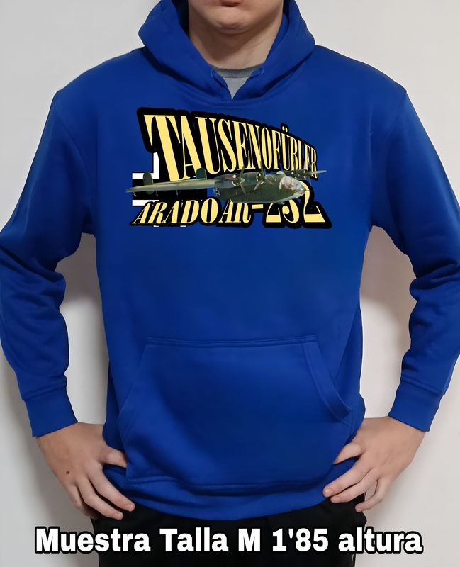 Sudadera capucha Arado AR-232 nº 3 Sudadera capucha Arado AR-232 nº 3