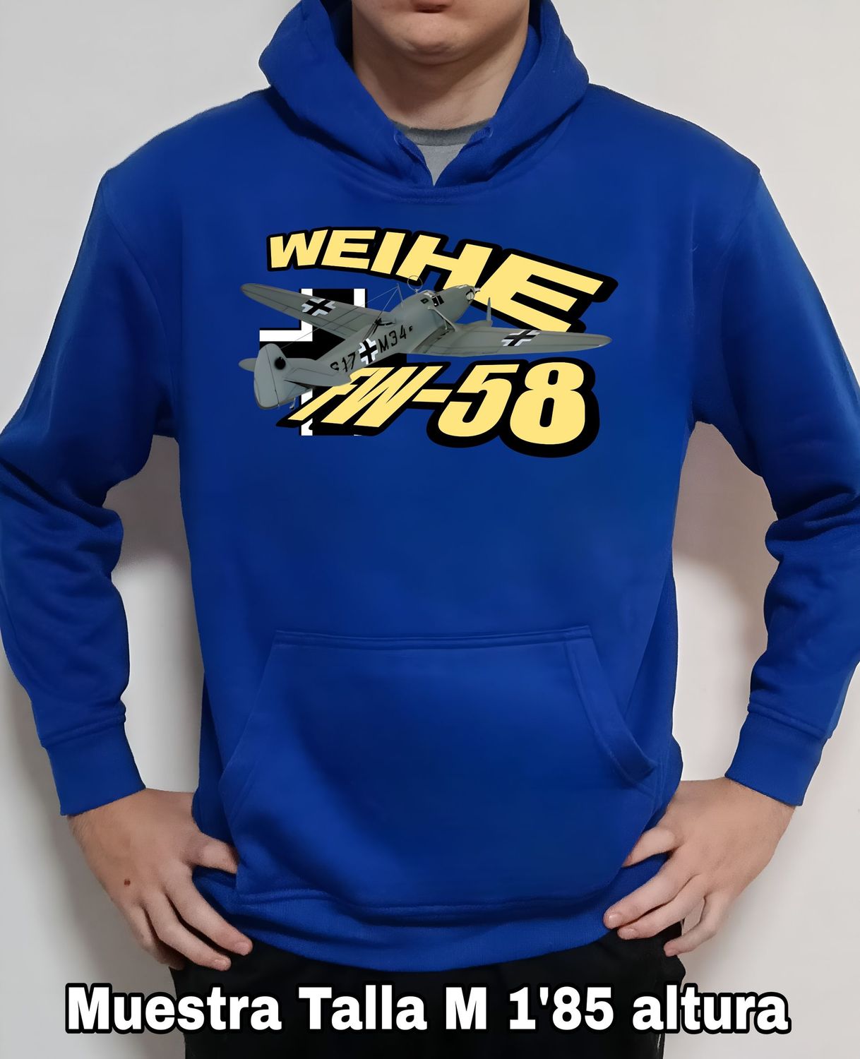 Sudadera capucha Focke Wulf FW-58 Weihe nº 4
