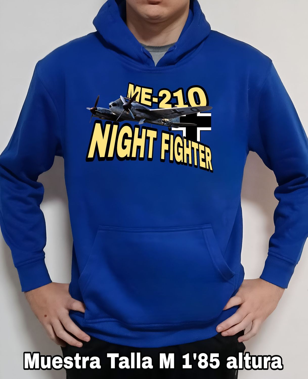Sudadera capucha Messerschmitt ME-210 Night Fighter nº 4
