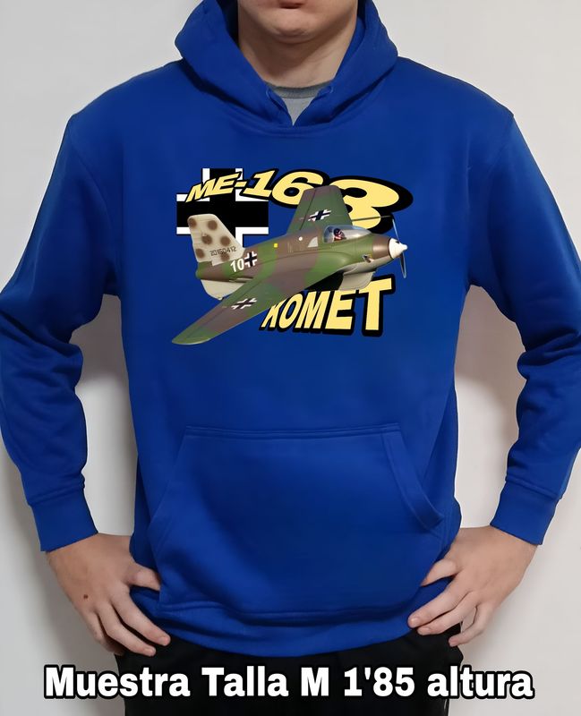Sudadera capucha Messerschmitt ME-163 Komet nº 4