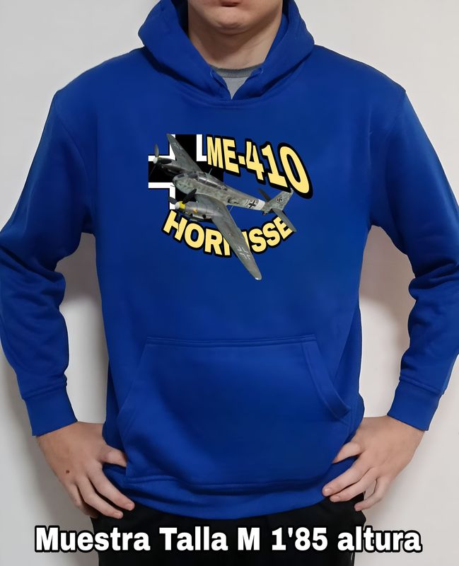 Sudadera capucha Messerschmitt ME-410 Hornisse nº 2