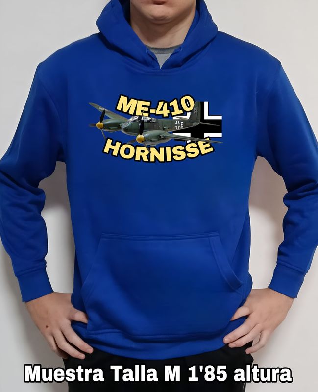 Sudadera capucha Messerschmitt ME-410 Hornisse nº 4