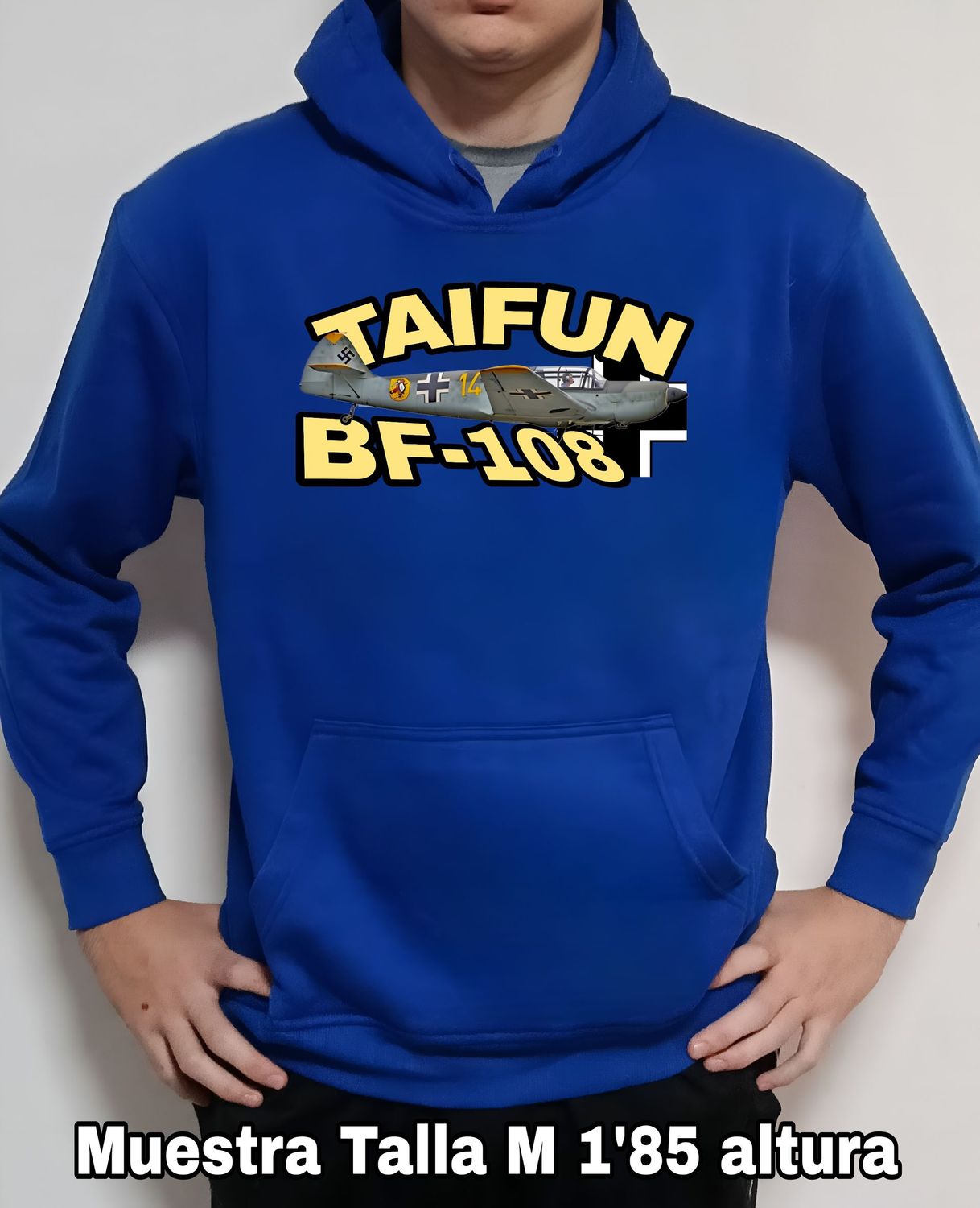 Sudadera capucha Messerschmitt BF-108 Taifun nº 3