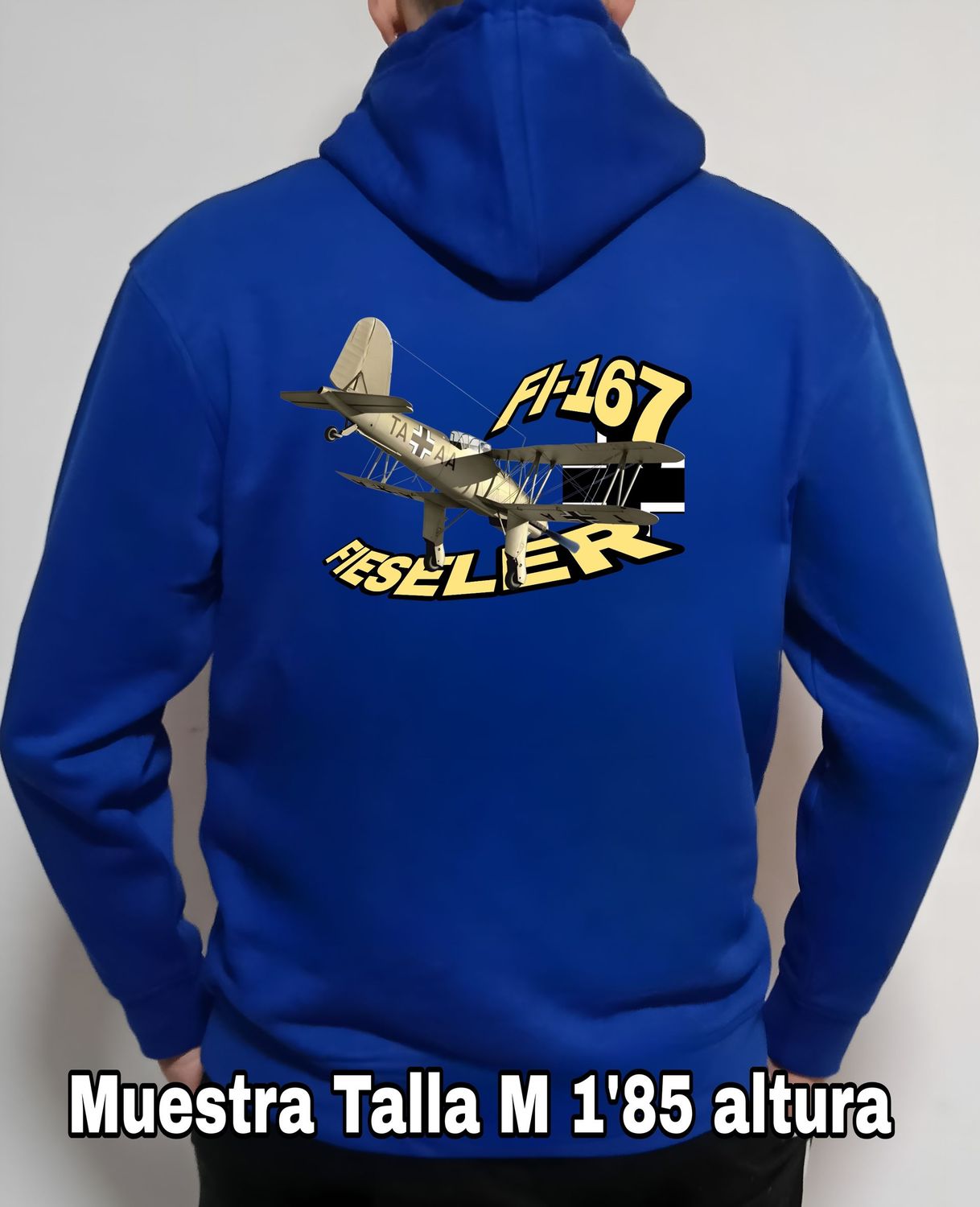 Sudadera capucha Fieseler FI-167 nº 1