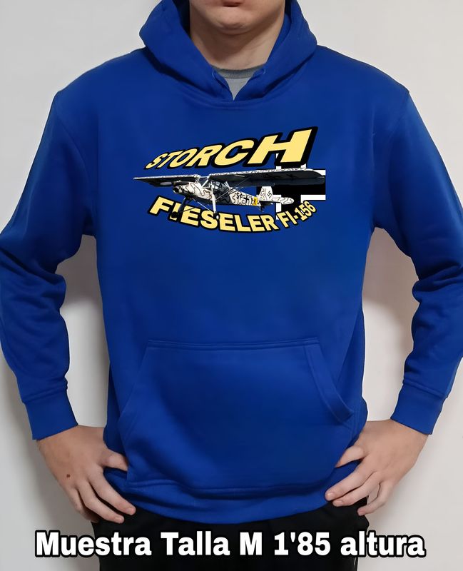 Sudadera capucha Fieseler FI-156 Storch nº 4