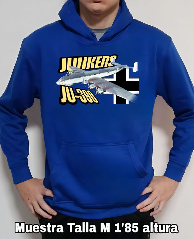 Sudadera capucha Junkers JU-390 nº 4