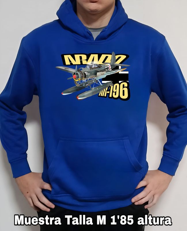 Sudadera capucha Arado AR-196 nº 3 Sudadera capucha Arado AR-196 nº 3