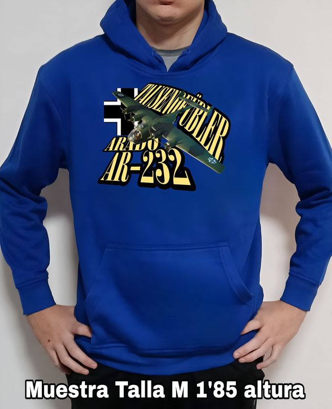 Sudadera capucha Arado AR-232 nº 2 Sudadera capucha Arado AR-232 nº 2