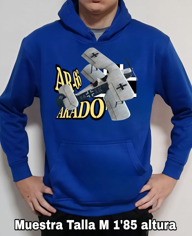 Sudadera capucha Arado AR-66 nº 3 Sudadera capucha Arado AR-66 nº 3