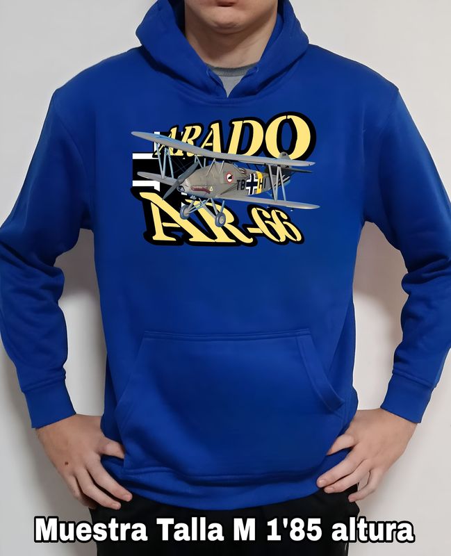 Sudadera capucha Arado AR-66 nº 4 Sudadera capucha Arado AR-66 nº 4