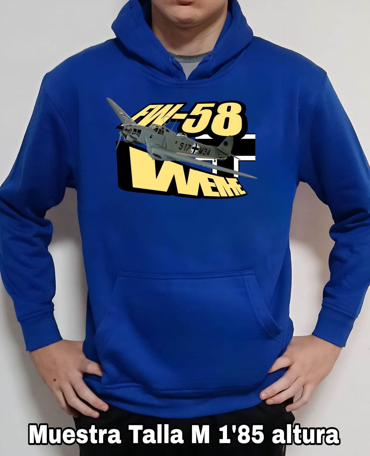 Sudadera capucha Focke Wulf FW-58 Weihe nº 1