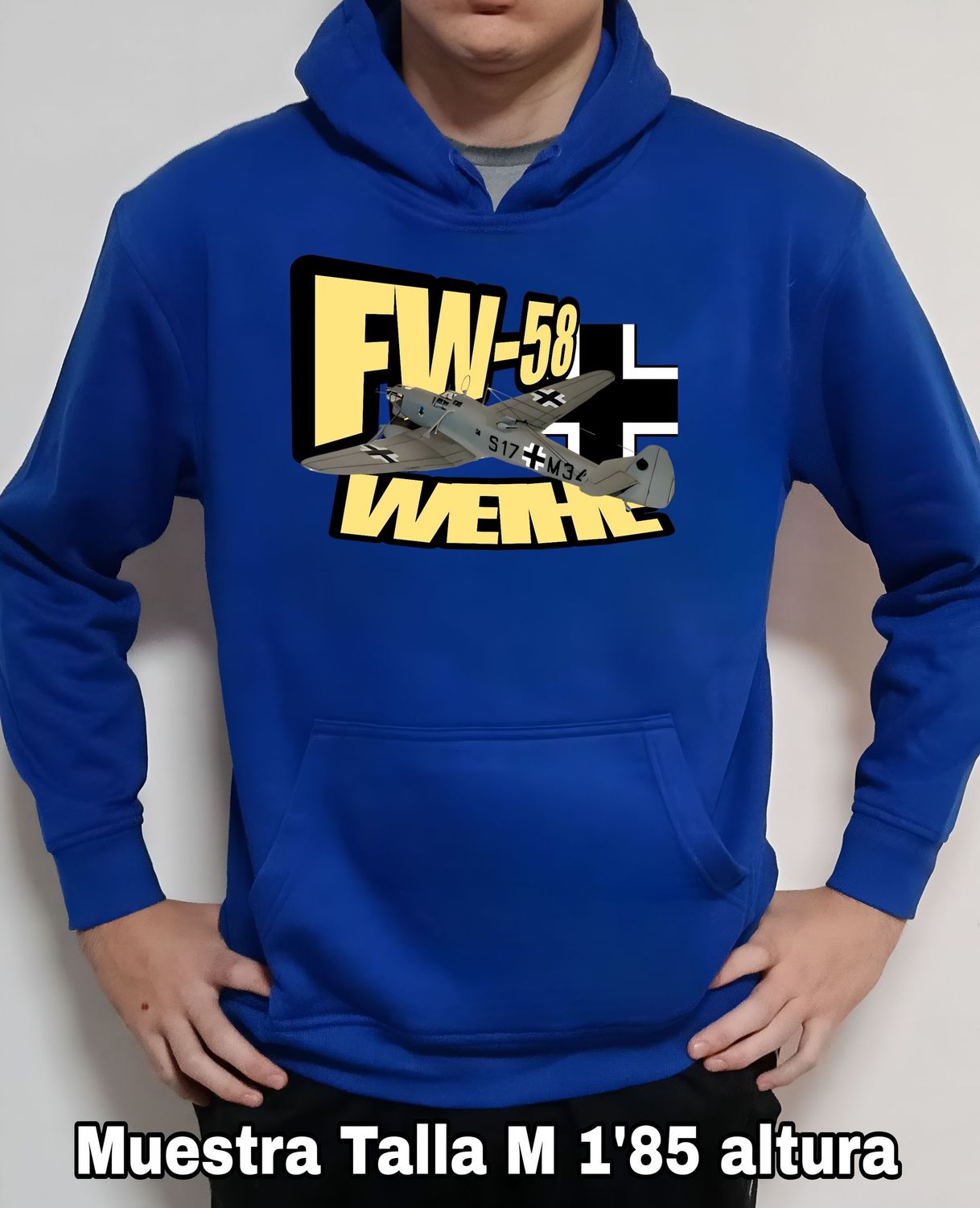 Sudadera capucha Focke Wulf FW-58 Weihe nº 3