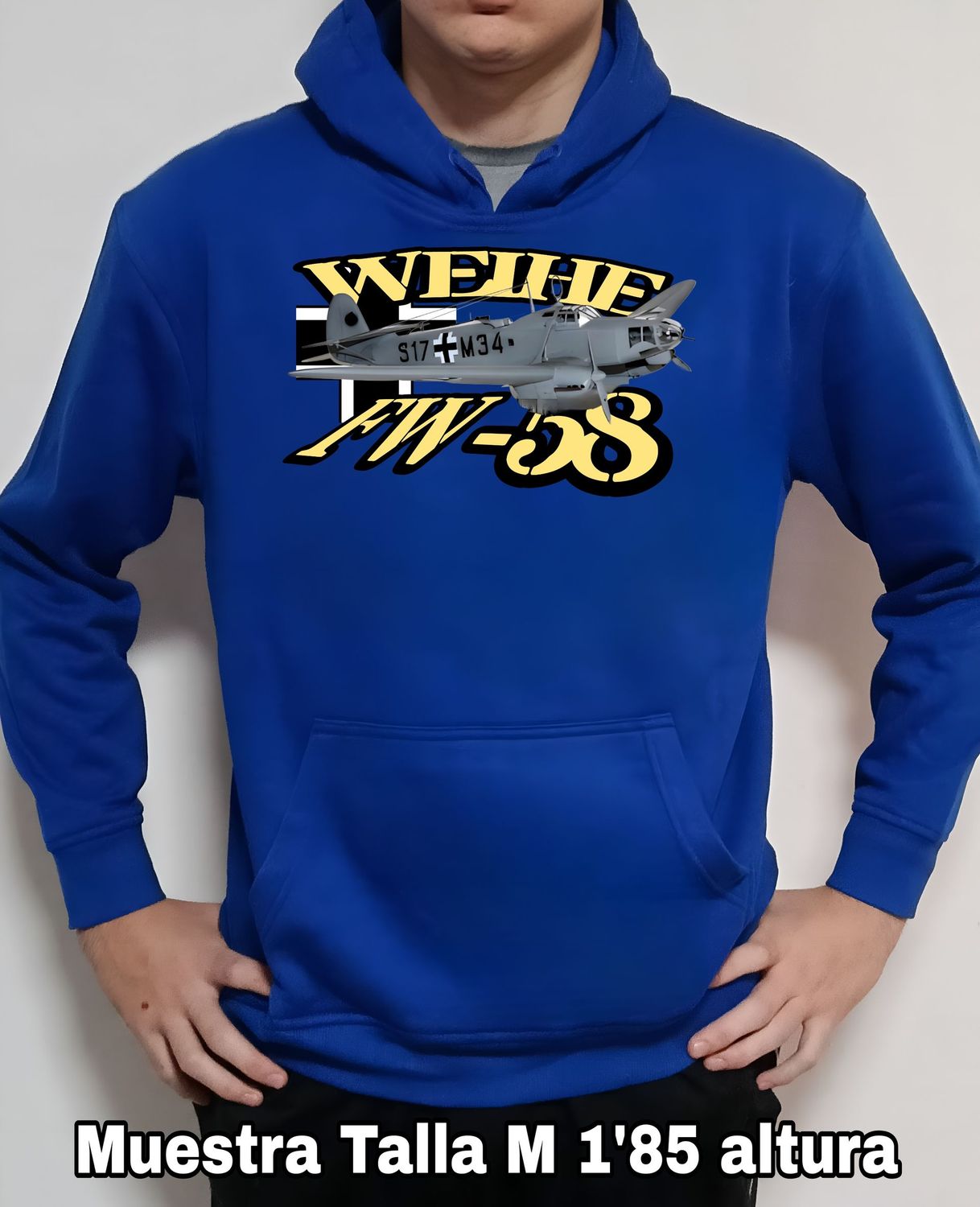 Sudadera capucha Focke Wulf FW-58 Weihe nº 2