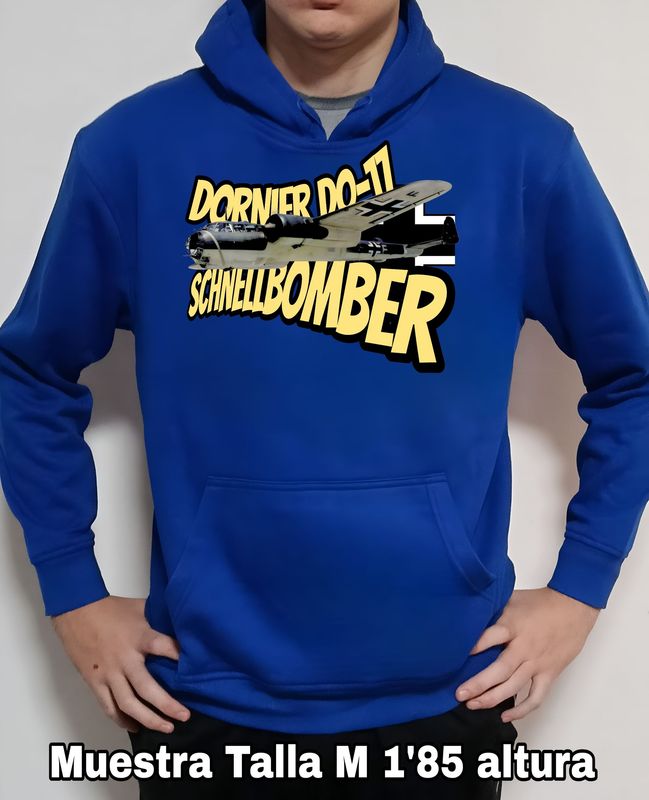 Sudadera capucha Dornier DO-17 Schnellbomber nº 2 Sudadera capucha Dornier DO-17 Schnellbomber nº 2