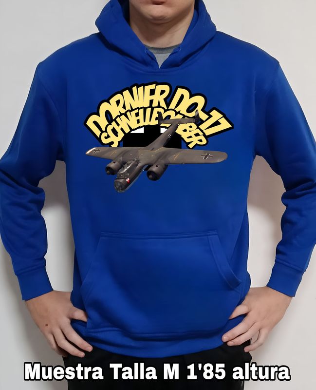 Sudadera capucha Dornier DO-17 Schnellbomber nº 3 Sudadera capucha Dornier DO-17 Schnellbomber nº 3