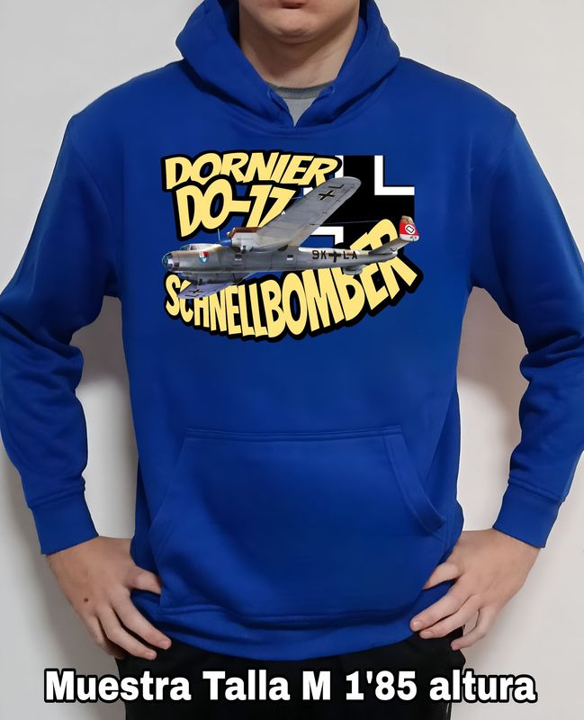 Sudadera capucha Dornier DO-17 Schnellbomber nº 4 Sudadera capucha Dornier DO-17 Schnellbomber nº 4