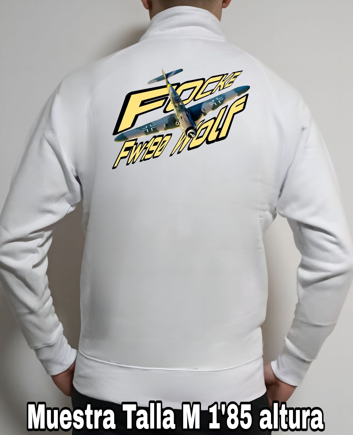 Sudadera cremallera Focke Wulf FW190A nº 3