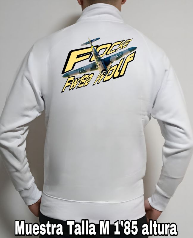 Sudadera cremallera Focke Wulf FW190A nº 3