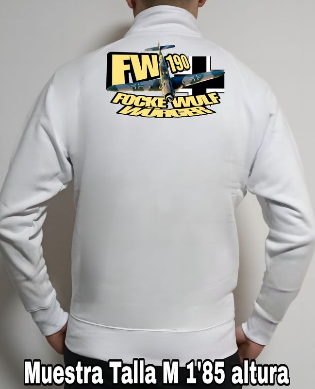 Sudadera cremallera Focke Wulf FW190A nº 3
