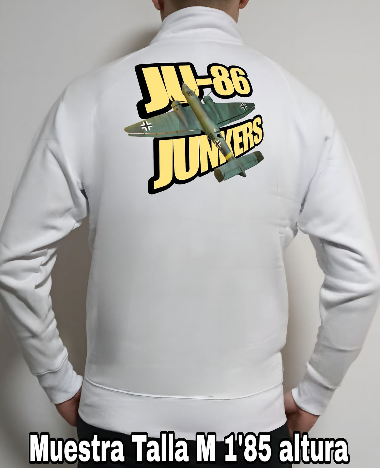 Sudadera cremallera Junkers JU-86 nº 4