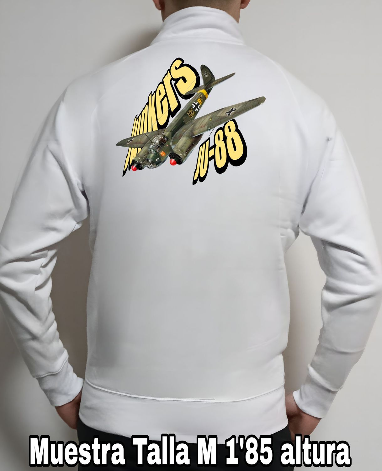 Sudadera cremallera Junkers JU-88 nº 3