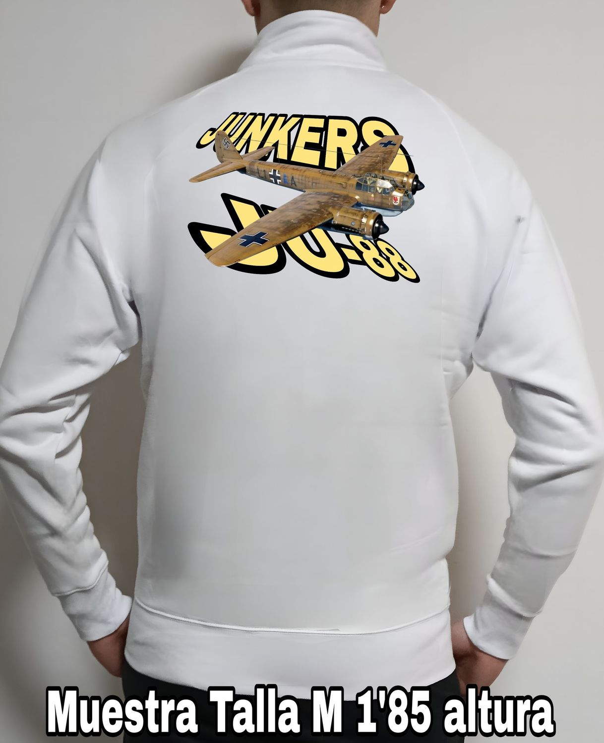 Sudadera cremallera Junkers JU-88 nº 4