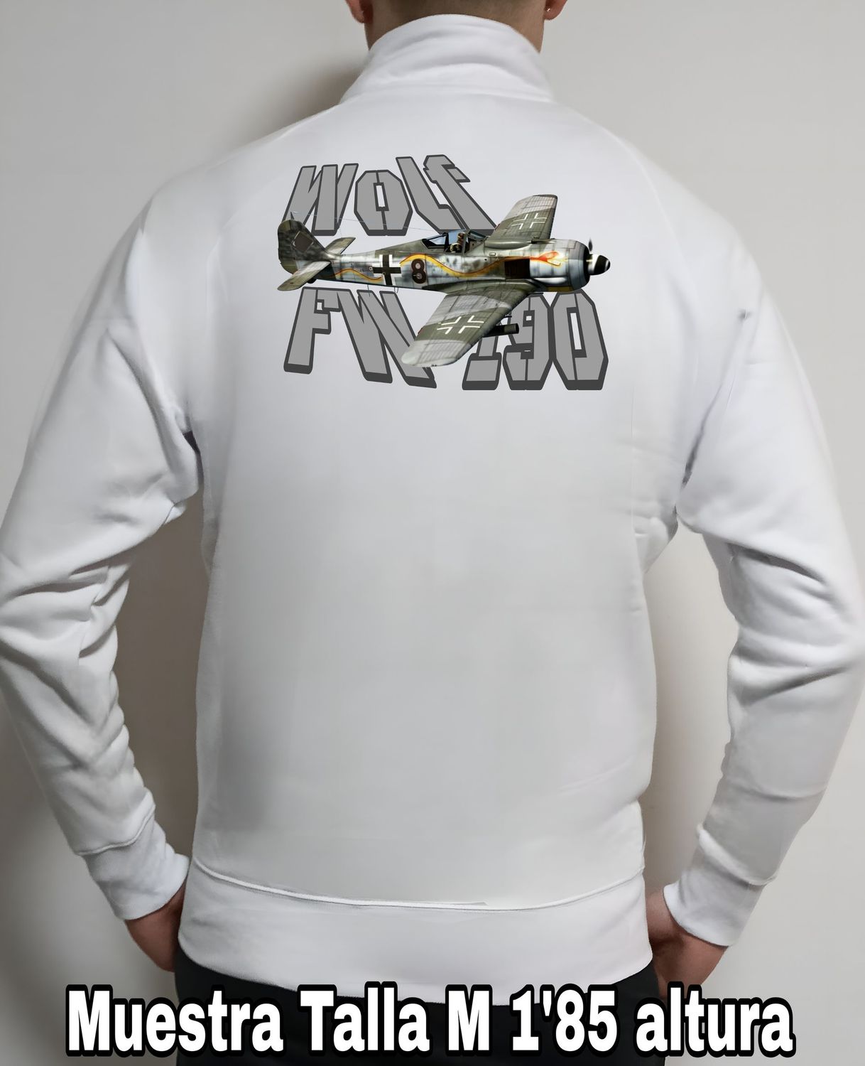 Sudadera cremallera Focke Wulf FW190A nº 2
