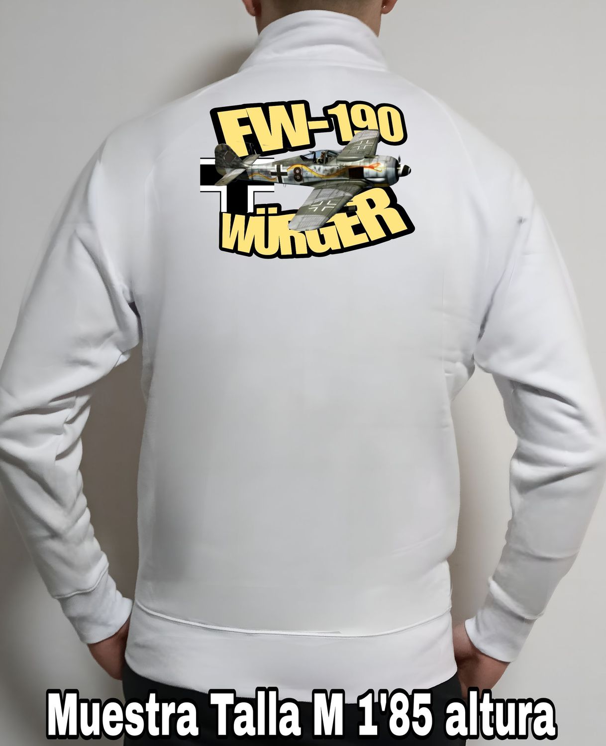 Sudadera cremallera Focke Wulf FW190A nº 2