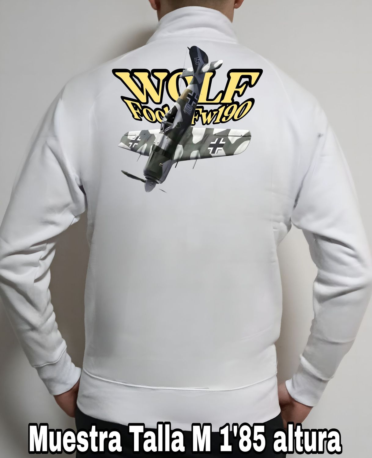 Sudadera cremallera Focke Wulf FW190A nº 4
