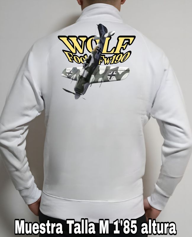 Sudadera cremallera Focke Wulf FW190A nº 4