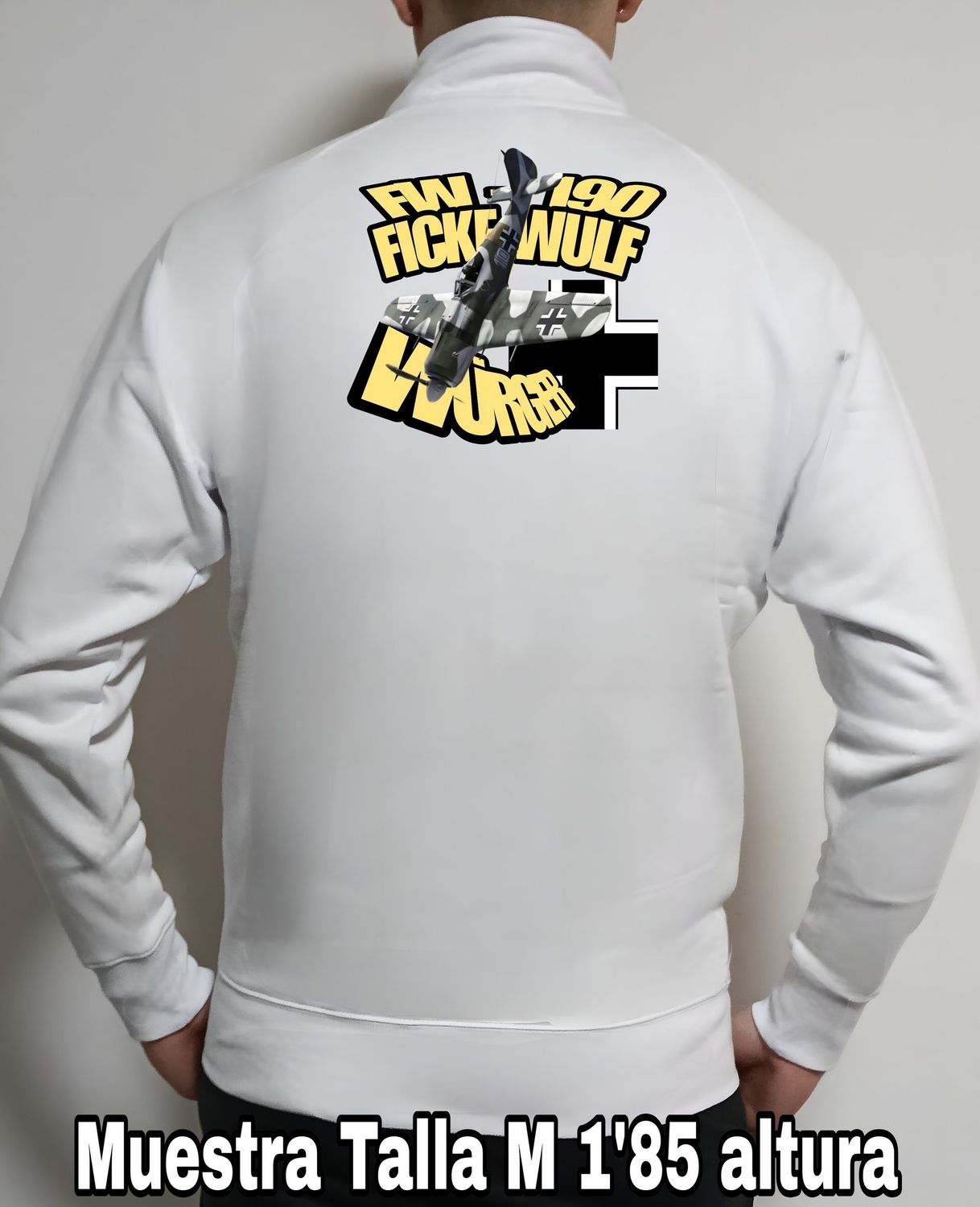 Sudadera cremallera Focke Wulf FW190A nº 4