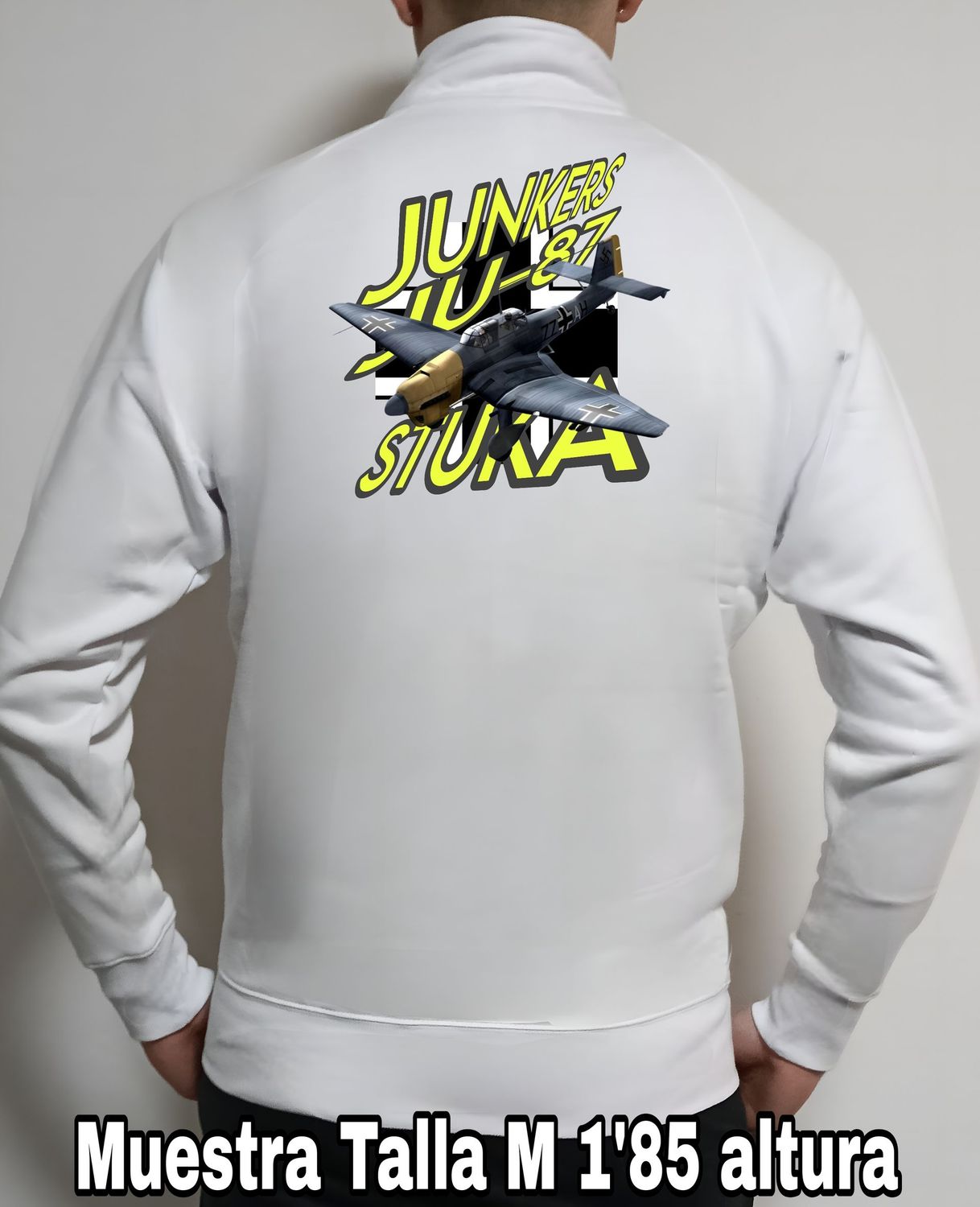 Sudadera cremallera Junkers JU-87 Stuka nº 1